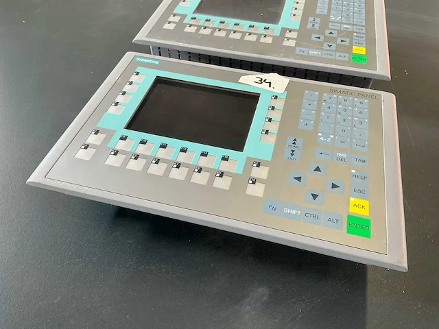 2x siemens simatic op 277 6" hmi operator panel – 6av6643-0ba01-1ax0 – werkend - afbeelding 5 van  10