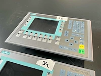 2x siemens simatic op 277 6" hmi operator panel – 6av6643-0ba01-1ax0 – werkend - afbeelding 6 van  10