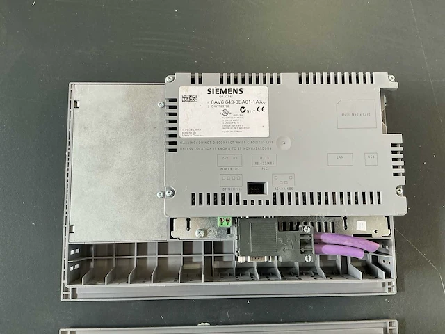 2x siemens simatic op 277 6" hmi operator panel – 6av6643-0ba01-1ax0 – werkend - afbeelding 7 van  10