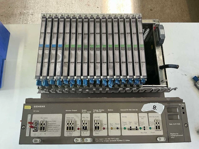 2x siemens simatic s5-135u plc-systeem – 34 i/o-kaarten – uitgebreide cpu/cp-configuratie - afbeelding 2 van  29