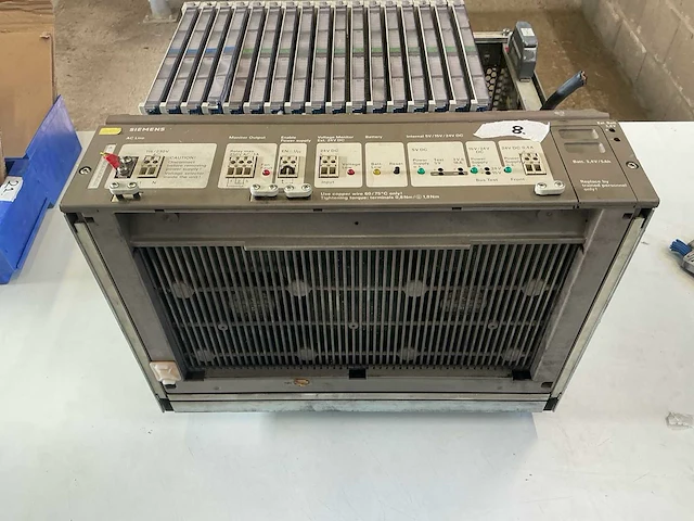 2x siemens simatic s5-135u plc-systeem – 34 i/o-kaarten – uitgebreide cpu/cp-configuratie - afbeelding 24 van  29
