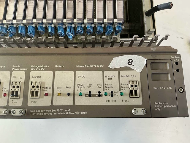 2x siemens simatic s5-135u plc-systeem – 34 i/o-kaarten – uitgebreide cpu/cp-configuratie - afbeelding 29 van  29