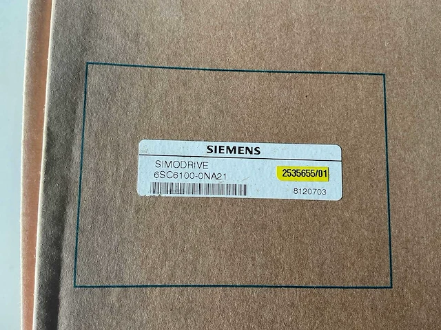 2x siemens simodrive 610 6sc6100-0na21 3-assige analoge regelprint – nieuw in doos - afbeelding 9 van  10