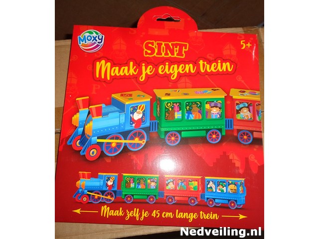 2x sint maak je eigen trein - afbeelding 1 van  3