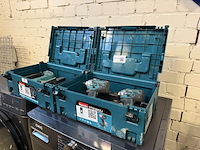 2x slagmoersleutel, 1x decoupeerzaag, 2x koffer makita, 2x dtw285zj, 1x djv182zj - afbeelding 1 van  6
