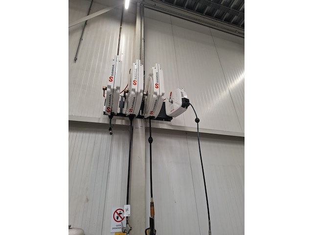 2x slanghaspel, waarvan 1x water en 1x olie samoa, reelmaster - afbeelding 1 van  6