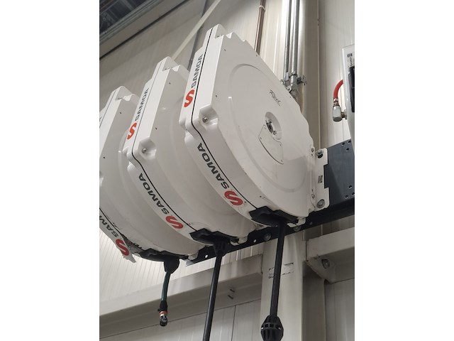 2x slanghaspel, waarvan 1x water en 1x olie samoa, reelmaster - afbeelding 6 van  6