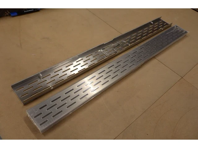 2x slotrooster douchegoot aco, showerdrain flexdrain e, rvs - afbeelding 3 van  7