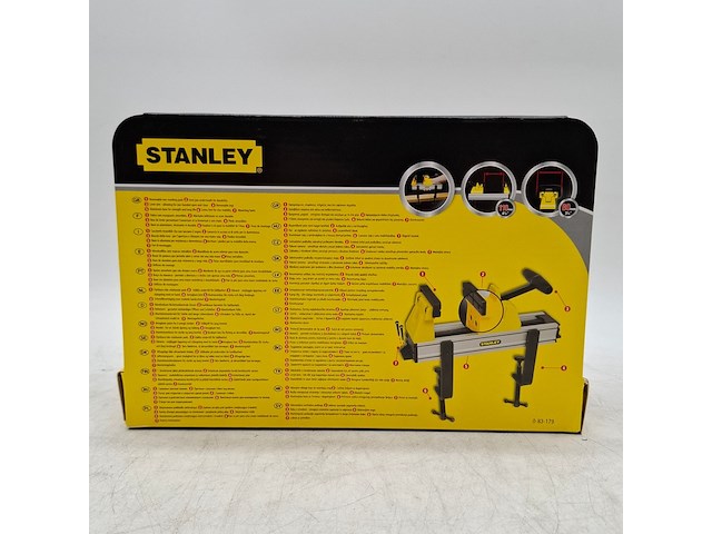 2x snelspan bankschroef, stanley - afbeelding 4 van  8