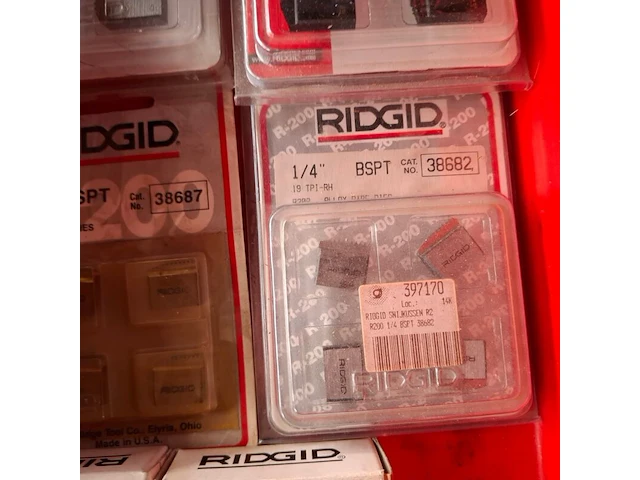 2x snijkop met divers toebehoren ridgid, 1x 66045 en 1x 65980 - afbeelding 2 van  14