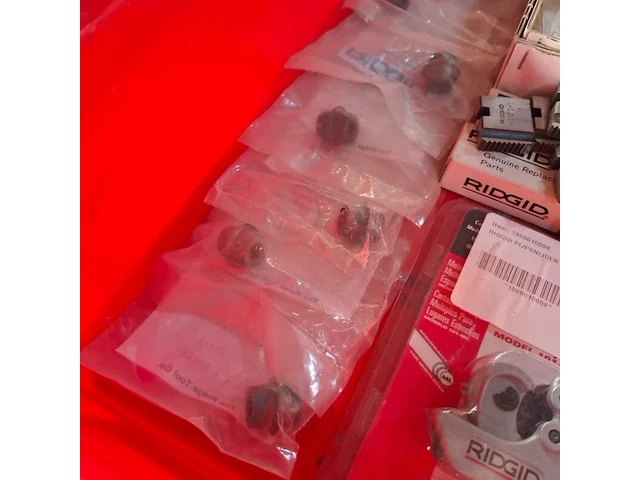 2x snijkop met divers toebehoren ridgid, 1x 66045 en 1x 65980 - afbeelding 6 van  14