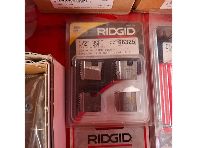 2x snijkop met divers toebehoren ridgid, 1x 66045 en 1x 65980 - afbeelding 12 van  14