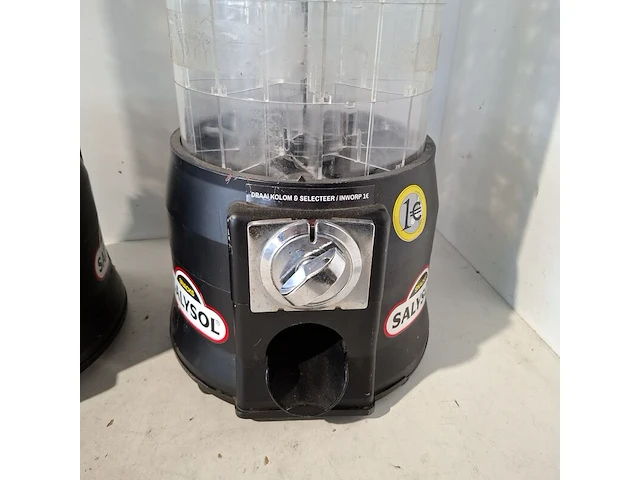 2x snoepautomaten / capsuleautomaten, salysol - afbeelding 7 van  9