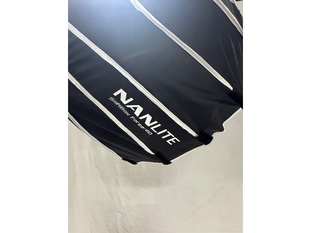 2x softbox nanlite, forza 60b, met statief falcon eyes - afbeelding 2 van  9