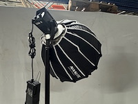 2x softbox nanlite, forza 60b, met statief falcon eyes - afbeelding 3 van  9