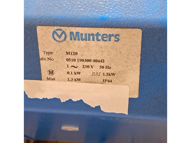 2x sorptie-ontvochtiger, munters, m120 - afbeelding 4 van  10