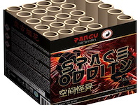 2x space oddity 25 shots 20mm cake - afbeelding 1 van  1