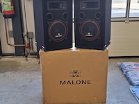 2x speaker, malone - afbeelding 8 van  8