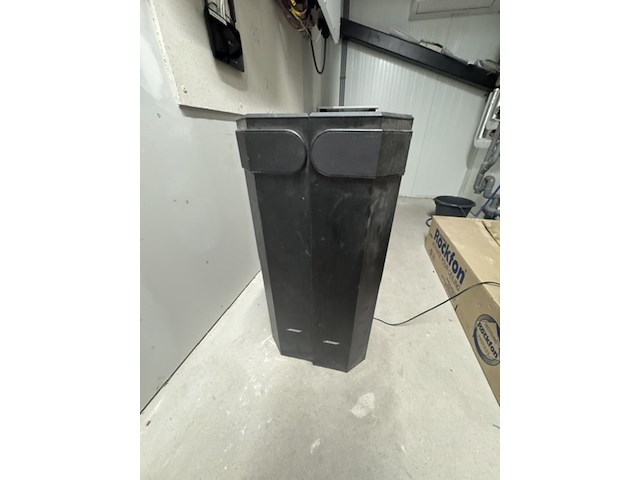 2x speaker met versterker, bose, 501tm - afbeelding 1 van  7