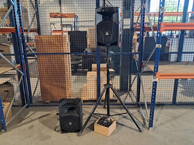 2x speaker, proel, v10a - afbeelding 1 van  10
