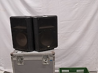 2x speakers, dap, k-112, zwart