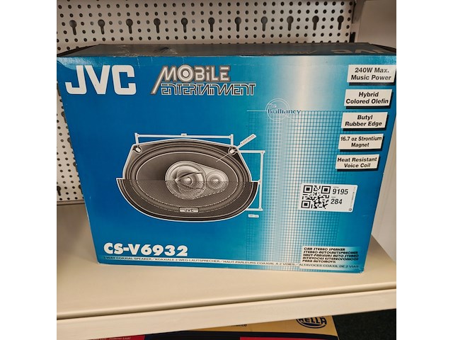 2x speakers, jvc, cs-v6932 - afbeelding 1 van  1