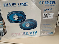 2x speakers, stealth, bleu line - afbeelding 1 van  1