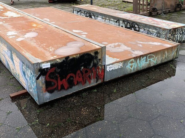 2x speeltoestel - skate element - afbeelding 4 van  8