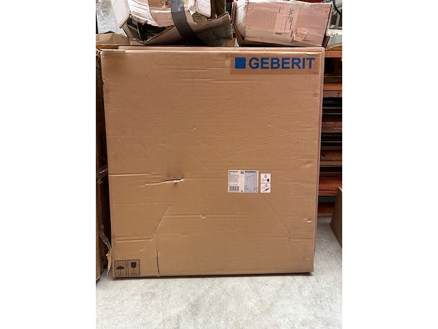 2x spiegel 60 cm met led verlichting, geberit, renova compact - afbeelding 1 van  3