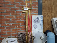 2x staande badkraan glans goud - afbeelding 1 van  8