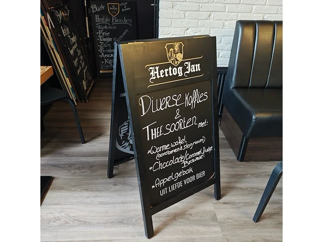 2x staande hertog jan krijtborden - afbeelding 1 van  1