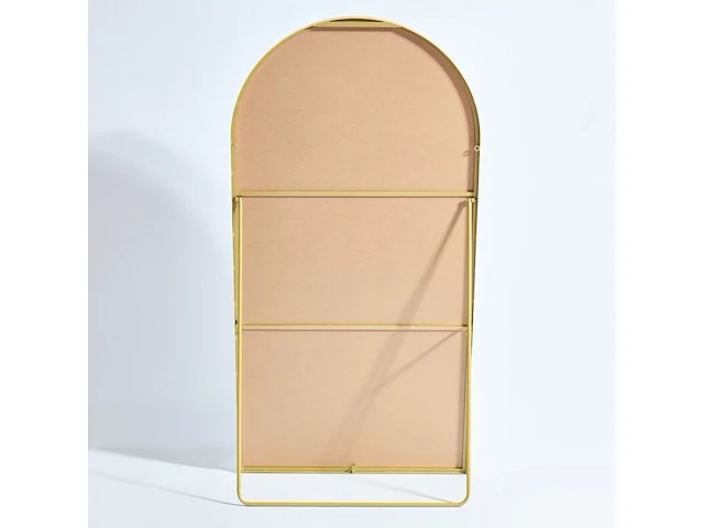 2x staande ovale passpiegel – 160 x 80 cm – staand & hangend – goud vidi, dali - afbeelding 2 van  5