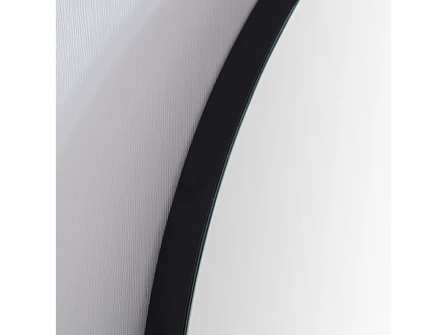 2x staande ovale passpiegel – 160 x 80 cm – staand & hangend – zwart vidi, dali - afbeelding 4 van  8