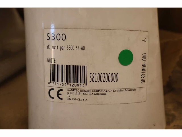 2x staande toiletpot sphinx, 300 basic, wit - afbeelding 2 van  6