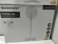 2x staande ventilator met 3 standen, wit - afbeelding 2 van  4