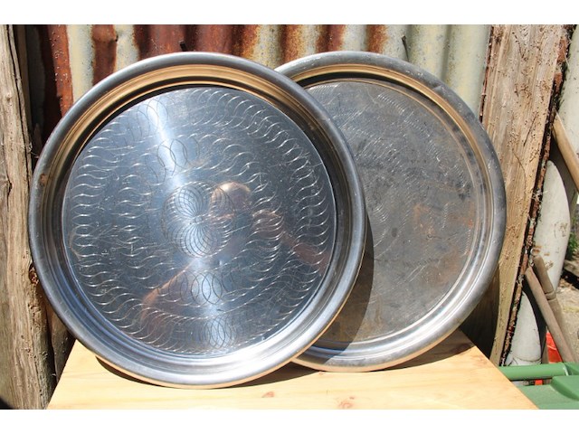2x stalen dienblad - afbeelding 6 van  9