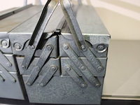 2x stalen gereedschapskist grijs - afbeelding 8 van  11