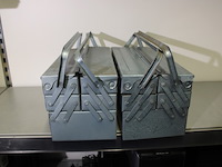 2x stalen gereedschapskist grijs - afbeelding 11 van  11