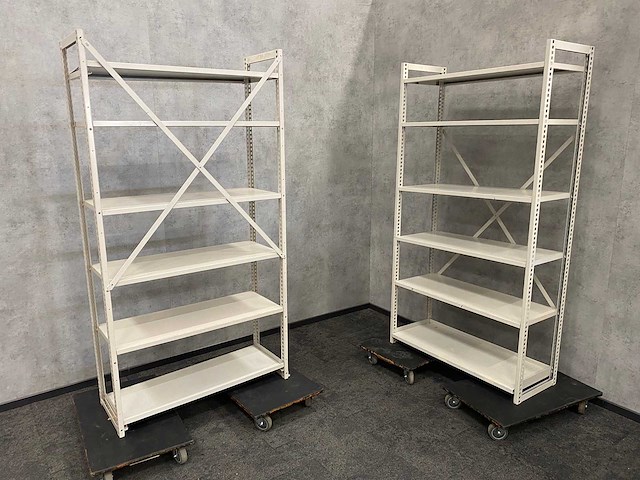 2x stalen legbordstelling - afbeelding 5 van  5