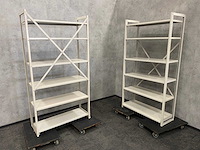 2x stalen legbordstelling - afbeelding 5 van  5