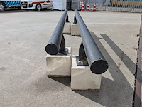 2x stalen railing/barriere - afbeelding 5 van  6