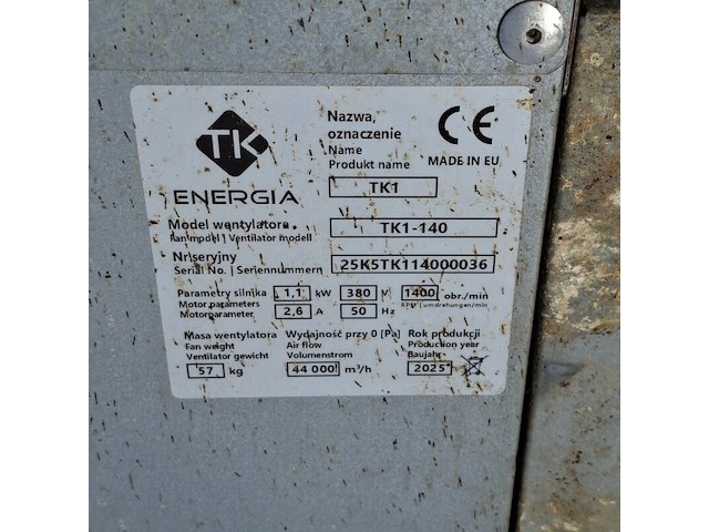 2x stalventilator, tk energia, tk1-140 - afbeelding 2 van  10