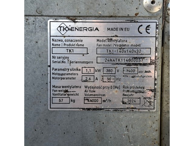 2x stalventilator, tk energia, tk1, 2024 - afbeelding 2 van  10