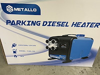 2x standkachel diesel heater, metallo, parking diesel heater, blauw - afbeelding 1 van  3