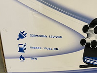 2x standkachel diesel heater, metallo, parking diesel heater, blauw - afbeelding 2 van  3