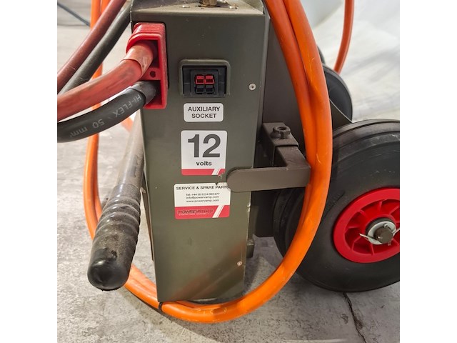 2x startbooster op transportwagen, powervamp, nato 200 - afbeelding 11 van  16