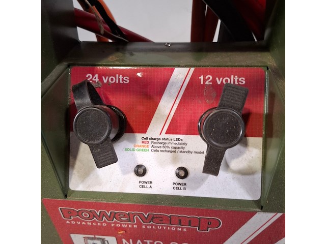 2x startbooster op transportwagen, powervamp, nato - afbeelding 2 van  17