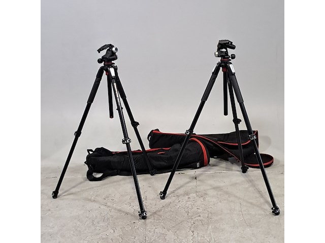 2x statief, manfrotto, 055 - afbeelding 1 van  10