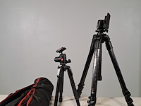 2x statief, monfrotto, o.a. mtc057c4