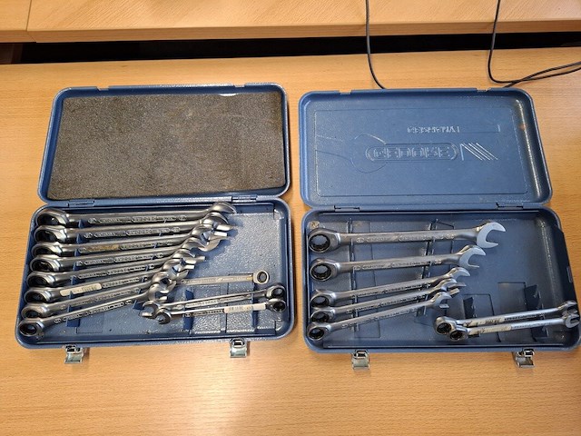 2x steek/ring sleutelset gedore - afbeelding 1 van  3